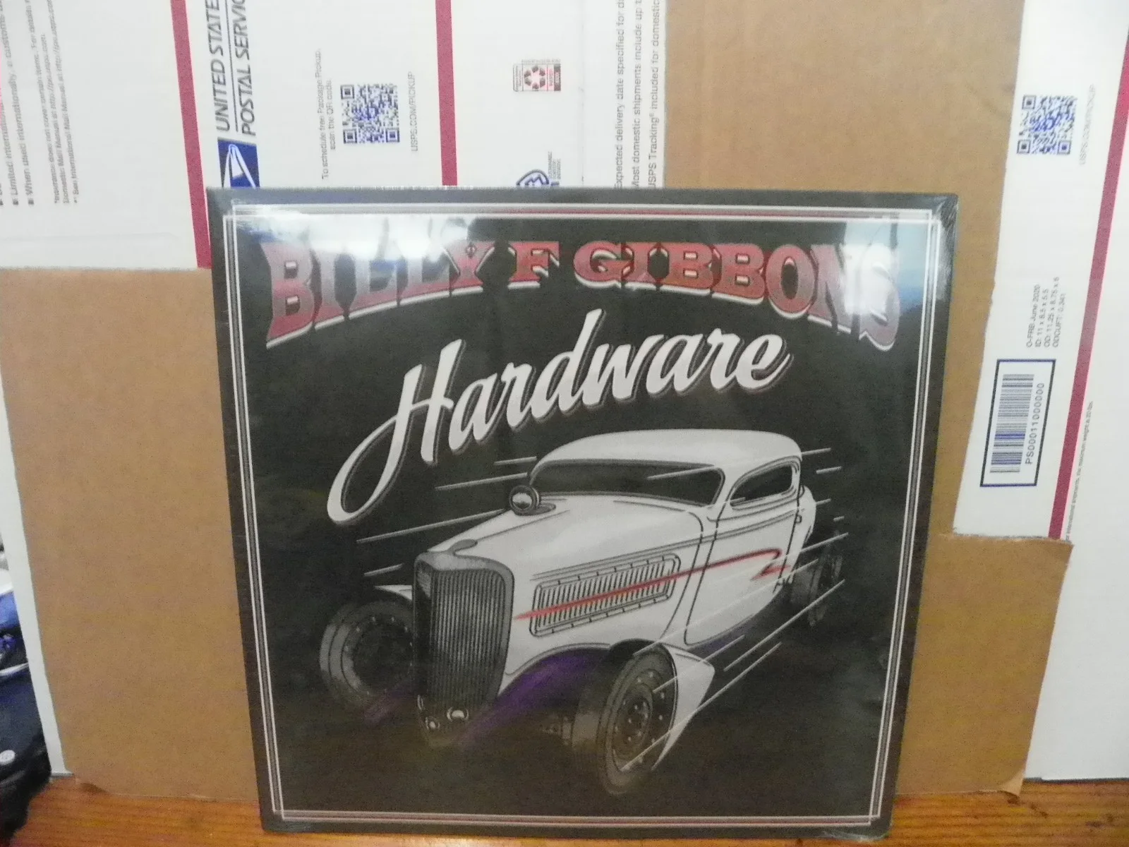 Billy Gibbons Hardware ZZ Top Autographed Signed Colored Vinyl Record LP New, image 3