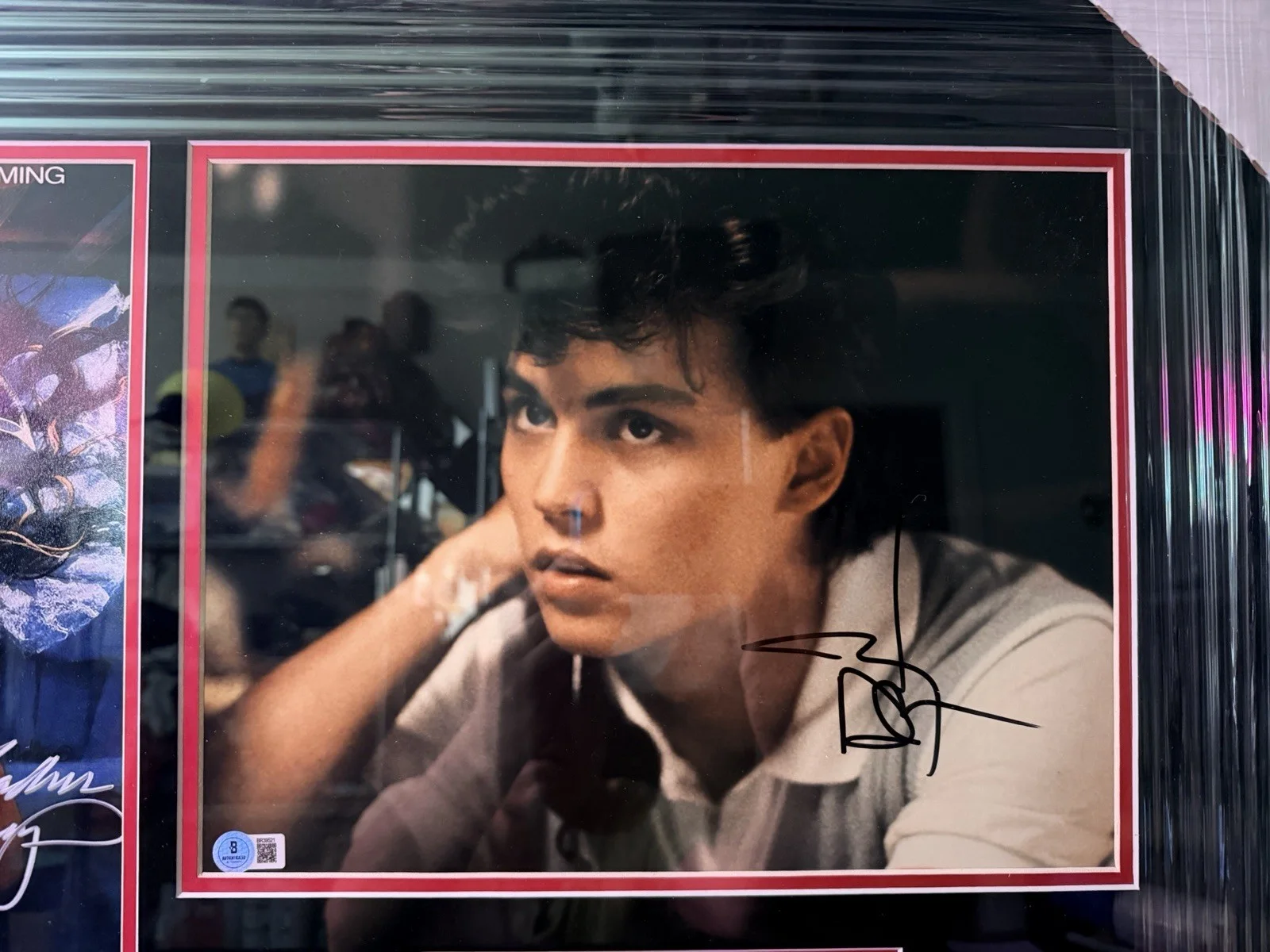 Johnny Depp Robert Englund — Nightmare on Elm Street Johnny Depp Englund, Langenkamp, Wyss Signed Poster JSA, изображение 3