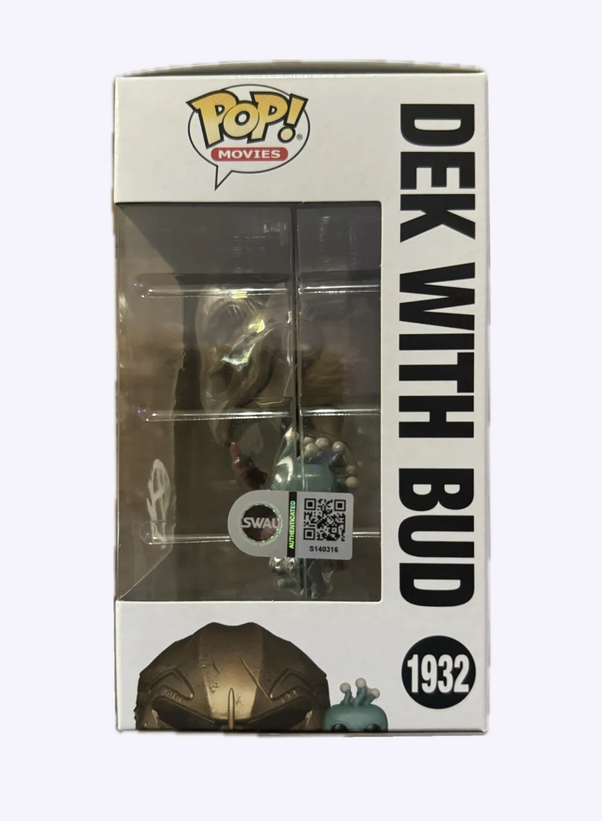Dimitrius Koloamatangi — Dimitrius Koloamatangi Signed Dek Funko 1932 Predator Badlands SWAU COA 2, image 2