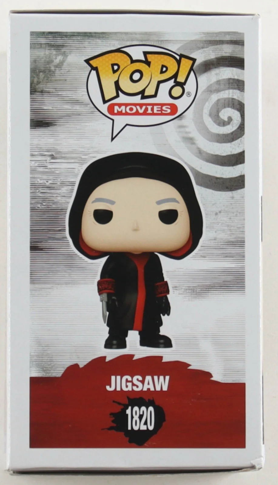 Tobin Bell — Tobin Bell Signed "Saw" #1820 Jigsaw Funko Pop Inscribed “Jigsaw” (Beckett), изображение 2