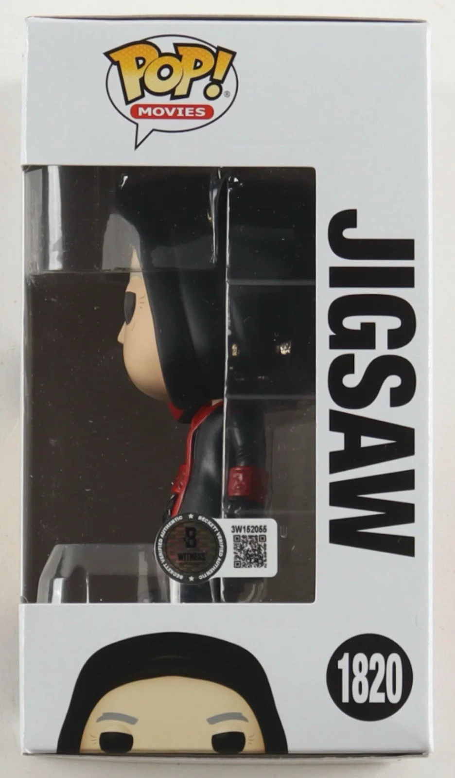Tobin Bell — Tobin Bell Signed "Saw" #1820 Jigsaw Funko Pop Inscribed “Jigsaw” (Beckett), изображение 4