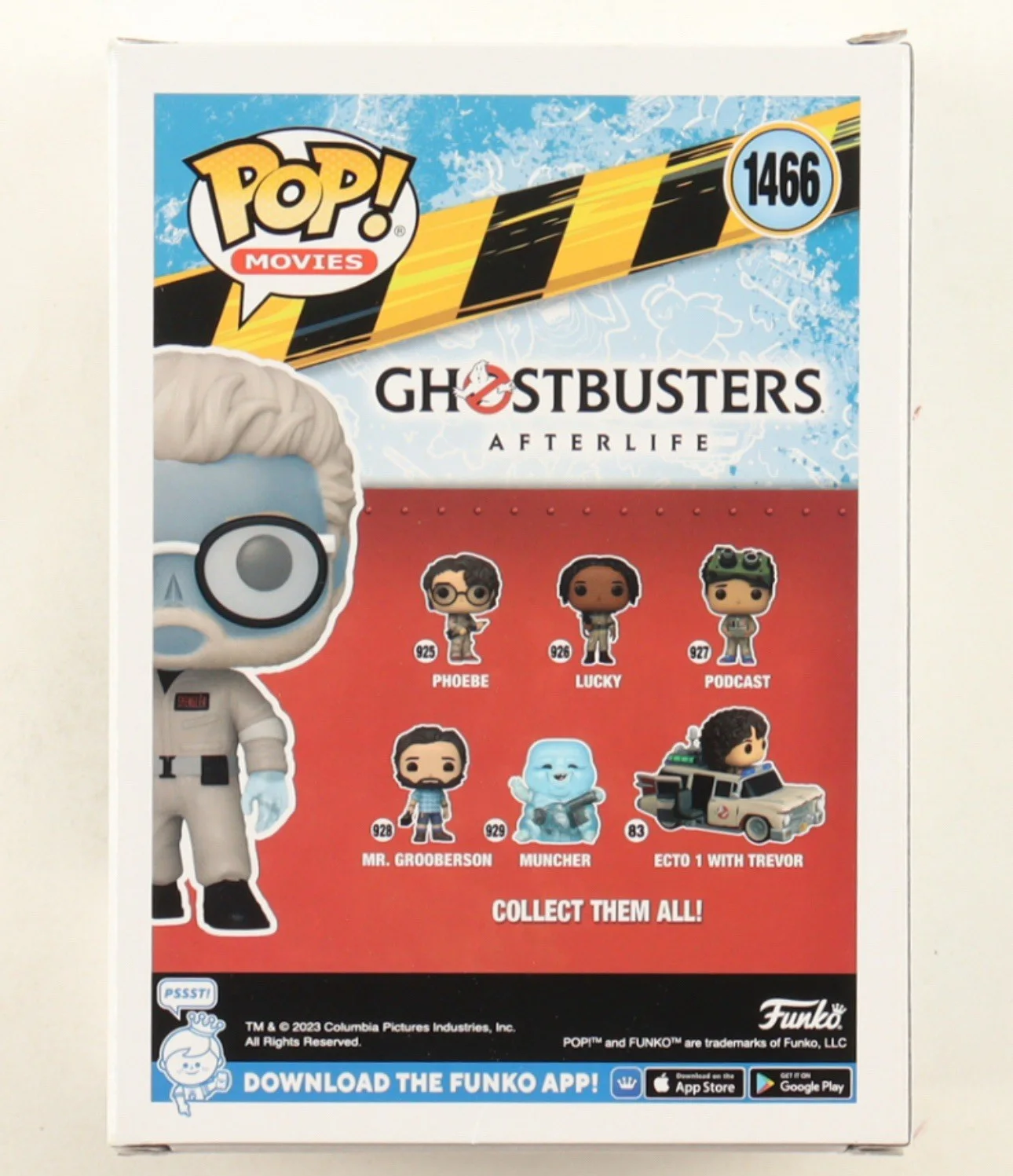 Bob Gunton — BOB GUNTON signed autographed (GHOSTBUSTERS) #1466 Spengler Funko Pop Inscribed, image 4