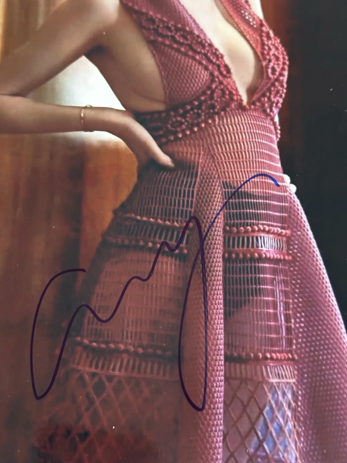 Odessa Young — Odessa Young signed 8x10 Photo In Person. Springsteen, image 2