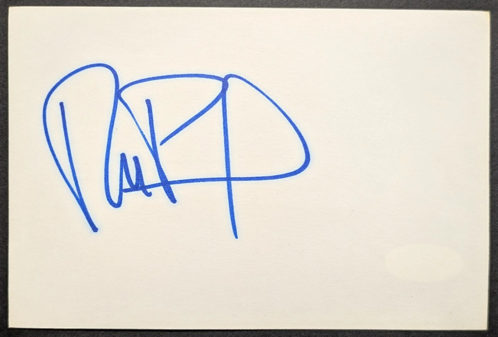 RuPaul — RuPaul Signed Autographed Index Card JSA American Drag Queen Film Television