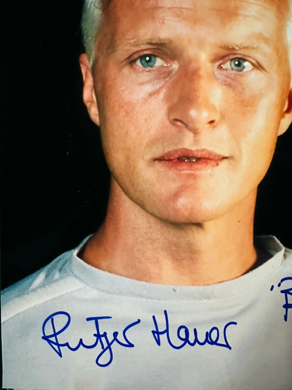 Rutger Hauer — Rutger Hauer signed 11x14 Photo In Person. Exact Proof. Blade Runner, изображение 2