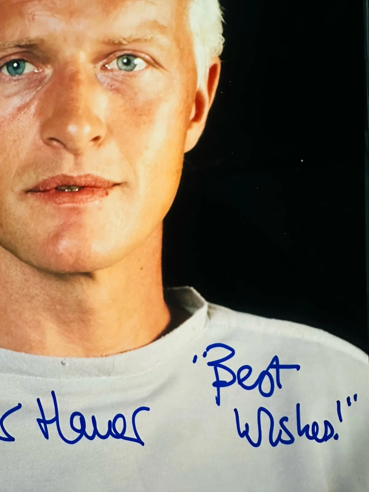 Rutger Hauer — Rutger Hauer signed 11x14 Photo In Person. Exact Proof. Blade Runner, изображение 3