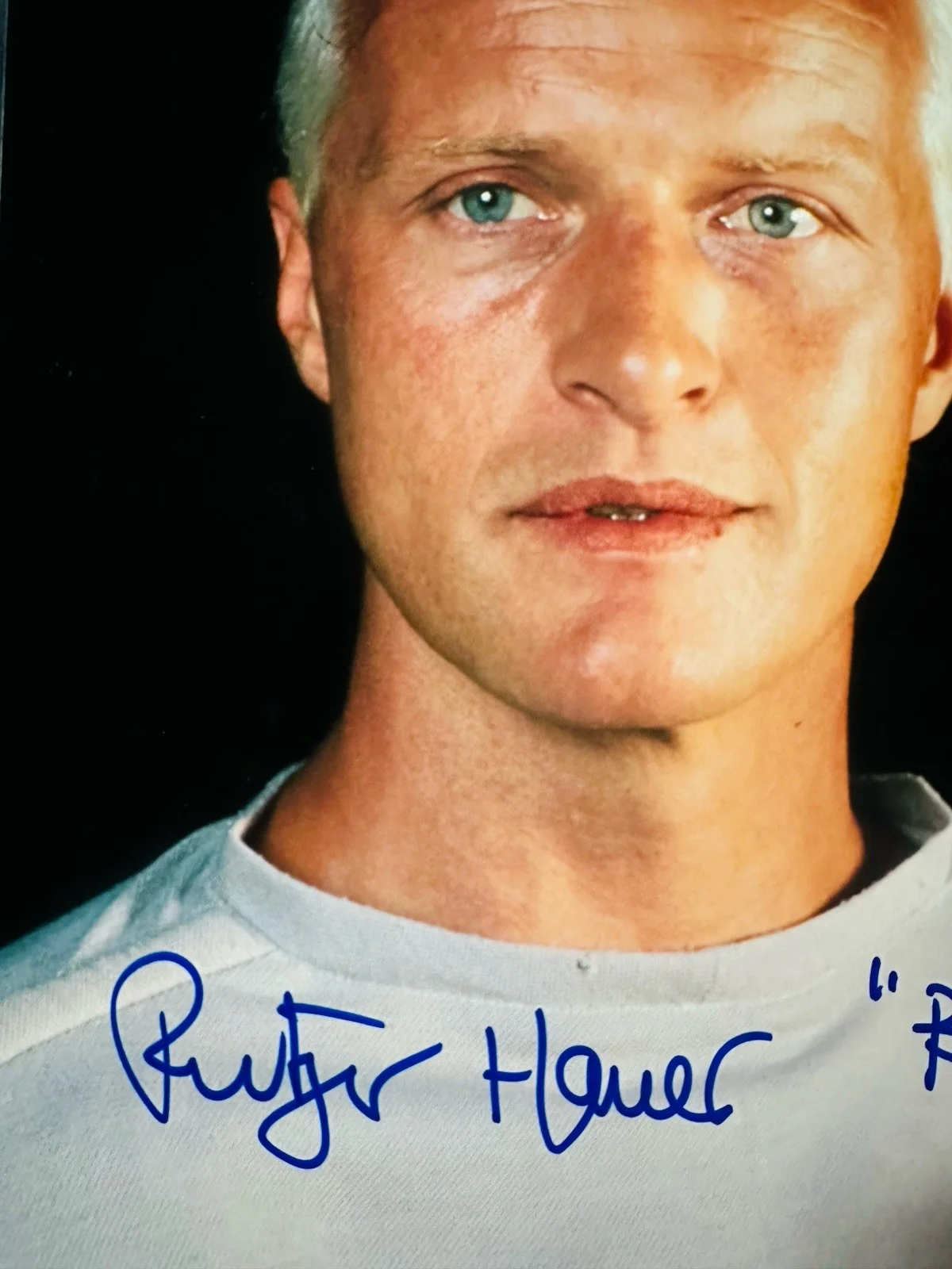 Rutger Hauer — Rutger Hauer signed 11x14 Photo In Person. Exact Proof. Blade Runner, изображение 2