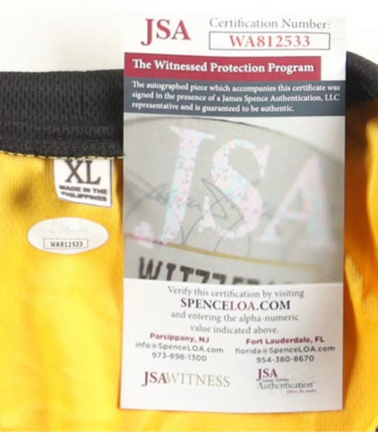william shattner — William Shatner Signed Autographed Captain Kirk XL captains uniform JSA COA, image 4