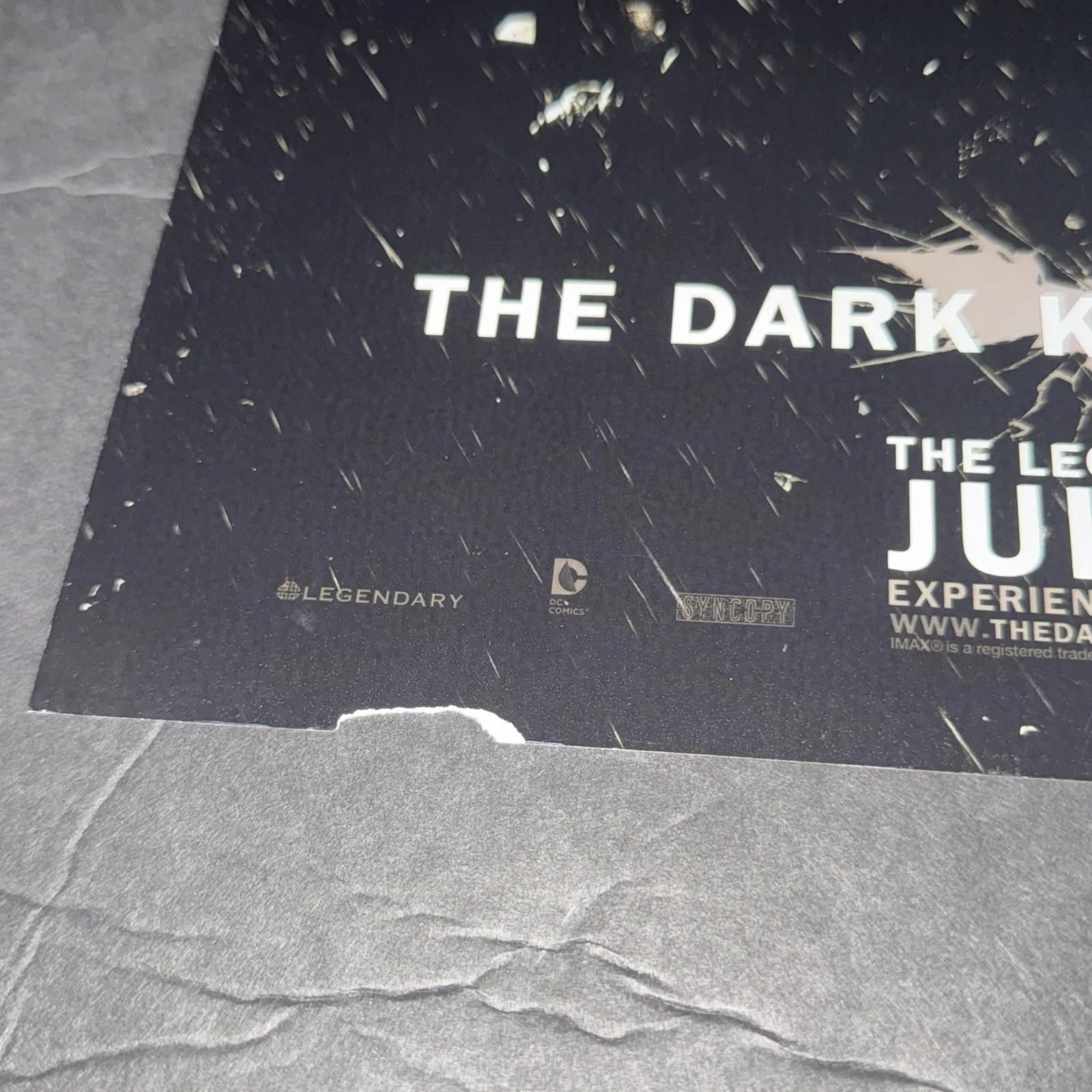 Christian Bale — Christian Bale Signed Batman Dark Knight Rises 11x17 Photo Beckett BAS G, image 2