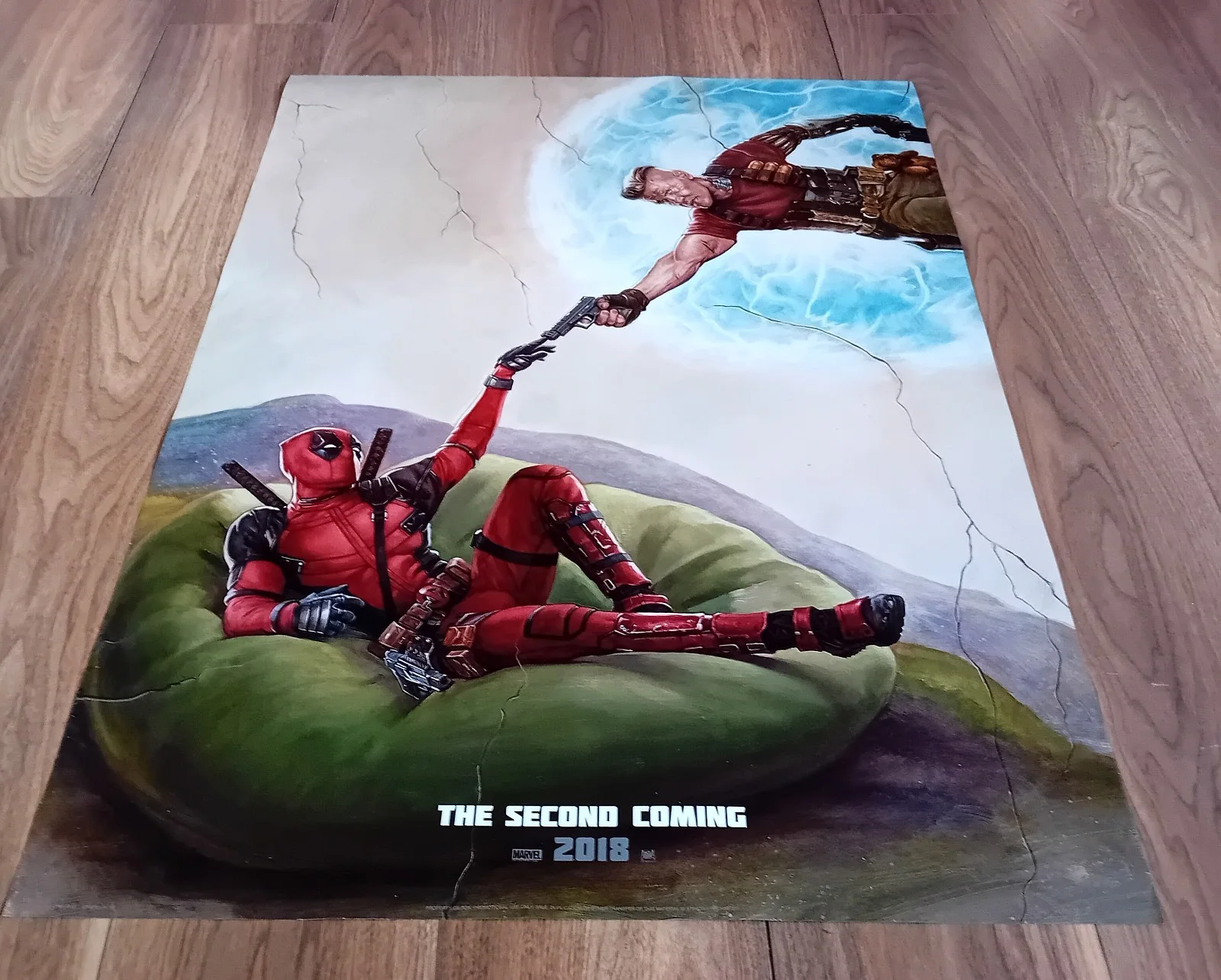 Deadpool 2 DS US 1 Sheet 27 x 40 Original 2018 US Movie Poster, изображение 2