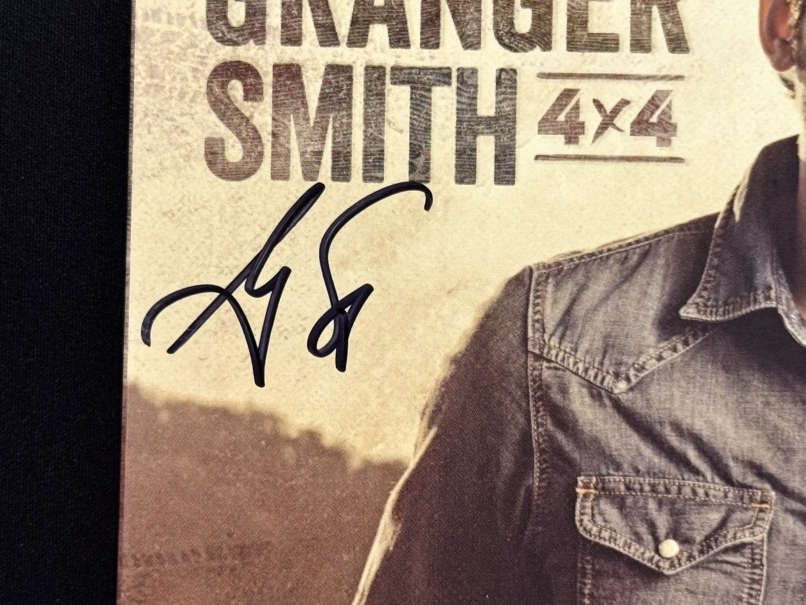 Granger Smith Signed Autograph 4x4 CD Yee Yee Backroad Song City Boy Stuck, изображение 2