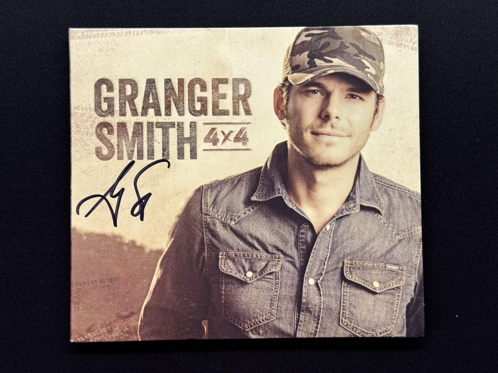 Granger Smith Signed Autograph 4x4 CD Yee Yee Backroad Song City Boy Stuck, изображение 3