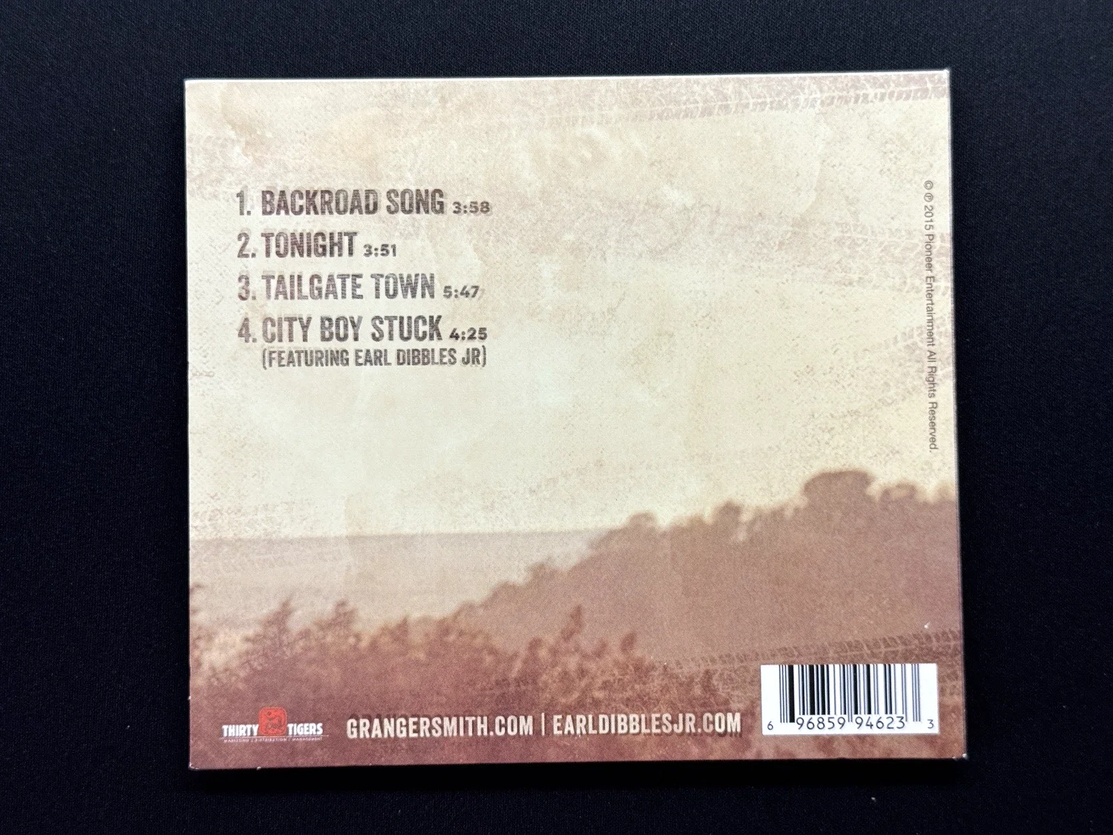 Granger Smith Signed Autograph 4x4 CD Yee Yee Backroad Song City Boy Stuck, изображение 5
