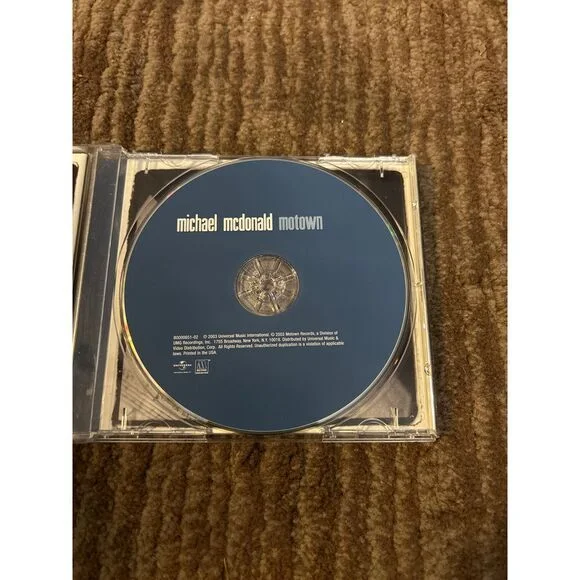 Michael McDonald 'Motown' Original CD Album Classic Soul R&B Music, изображение 2