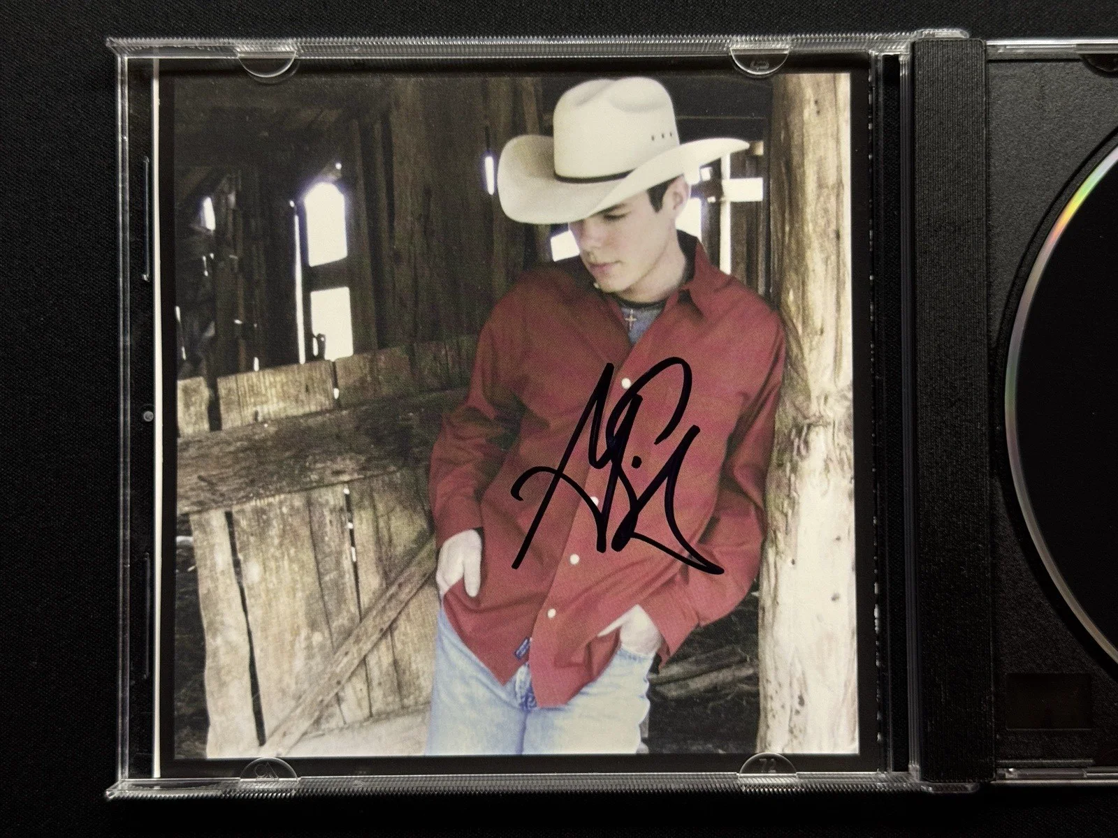 Granger Smith Signed Autograph Memory Rd CD Yee Yee autographed, image 3