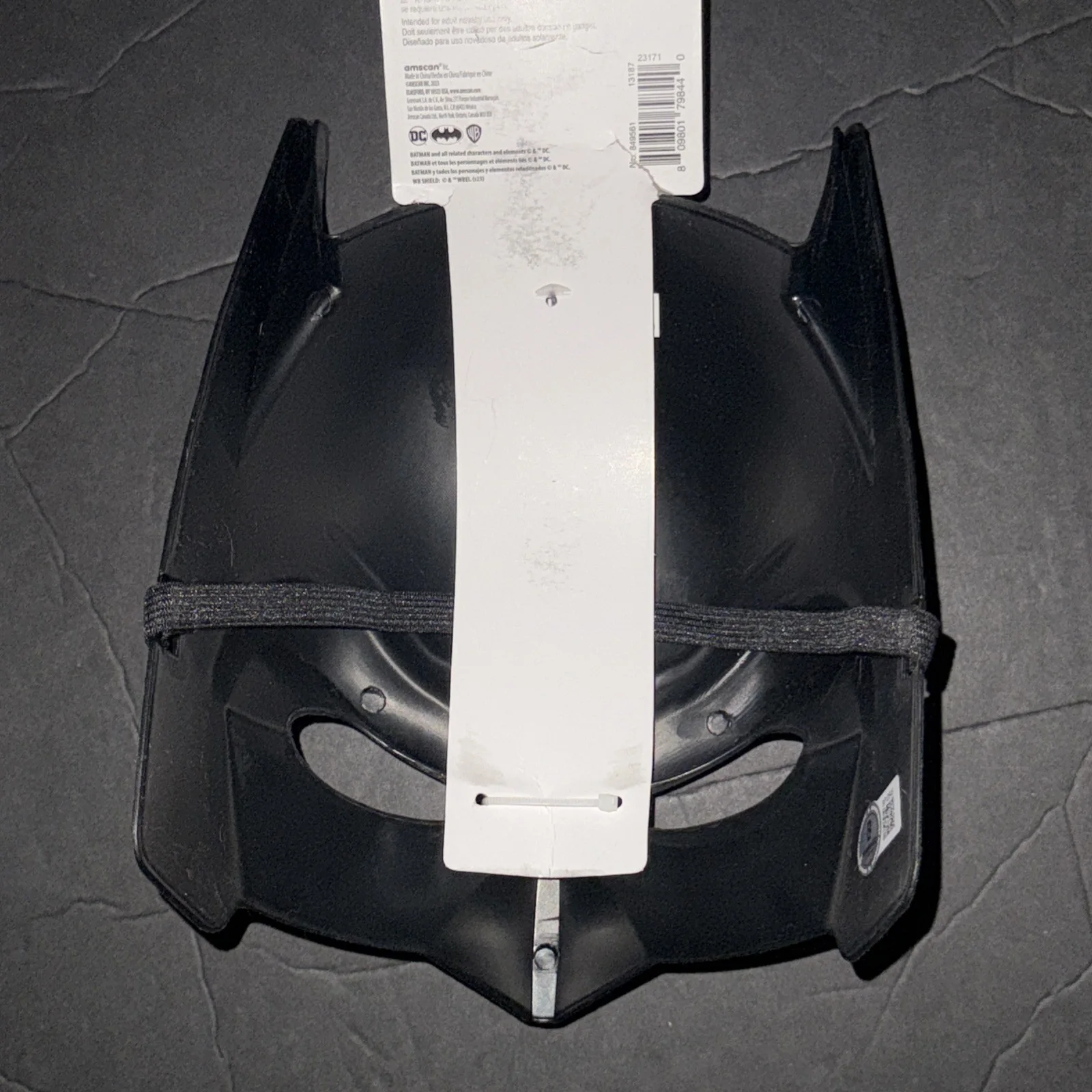 Christian Bale Signed Batman Dark Knight Movie DC Mask Beckett BAS, image 3