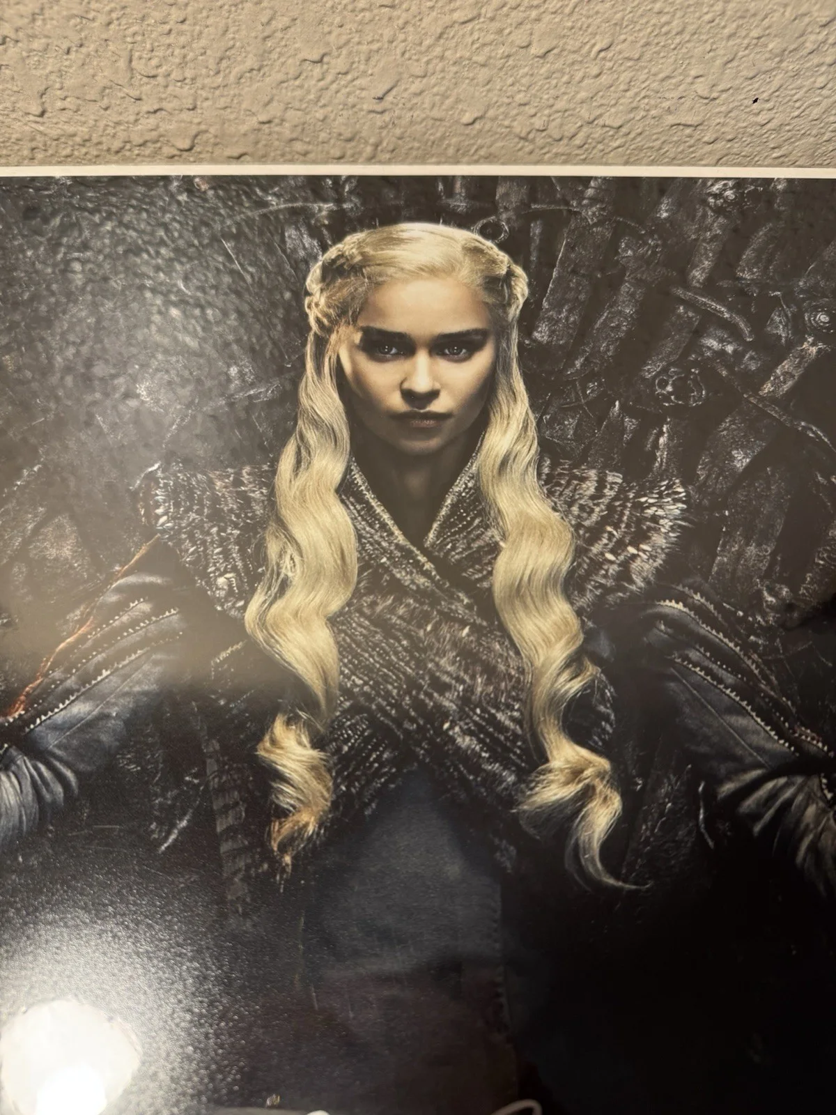 Emilia Clarke — Emilia Clarke Autographed 16x20 Photo Game of Thrones BAS Beckett Witnessed, изображение 4