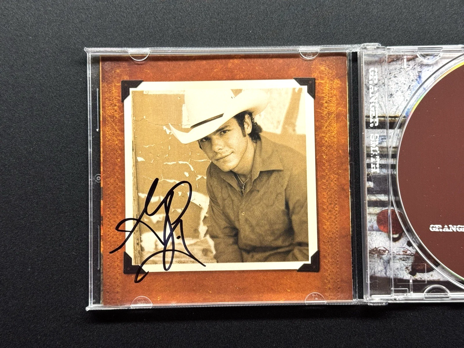 Granger Smith Signed Autograph LIVIN' LIKE A LONESTAR CD Yee Yee autographed, image 5