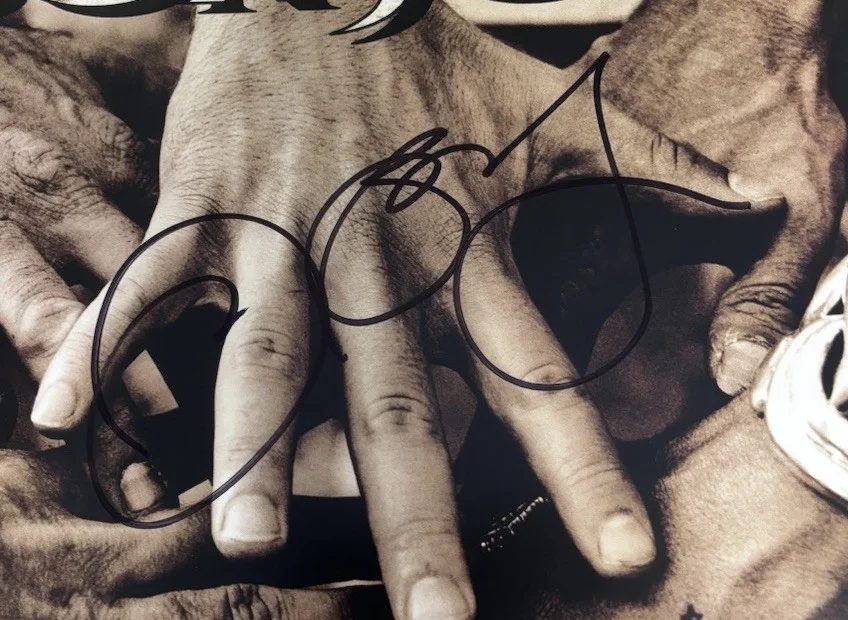 Jon Bon Jovi Signed Vinyl Album Keep The Faith With Proof, image 2