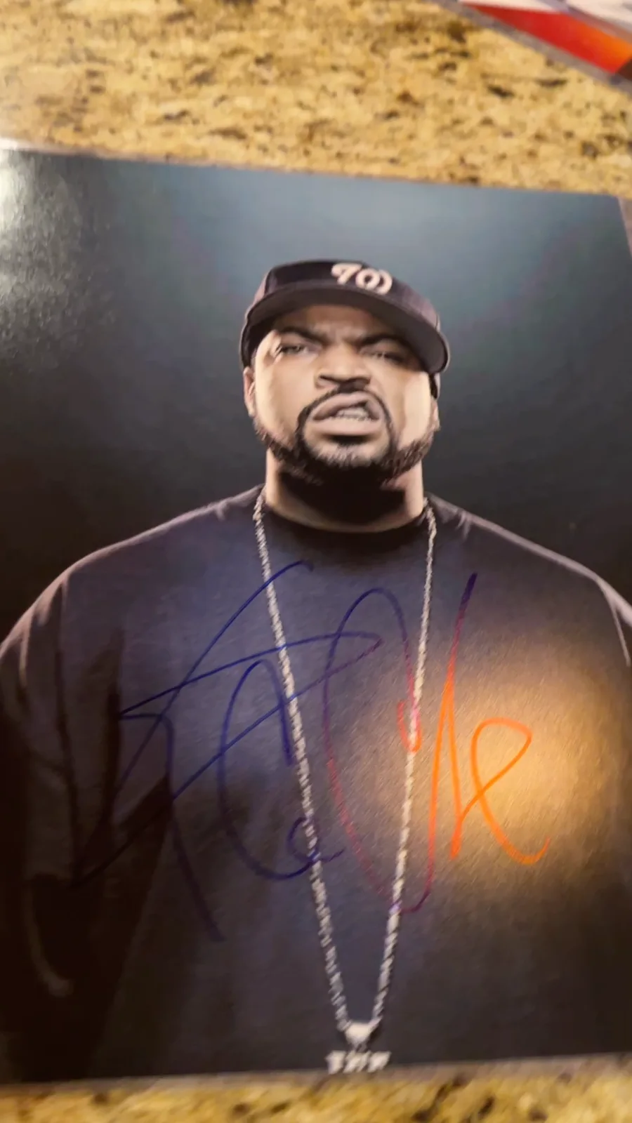 ICE CUBE — ICE CUBE SIGNED RAPPER NWA 11x14 PHOTO AUTHENTIC AUTOGRAPH WITH EXACT PROOF, image 2
