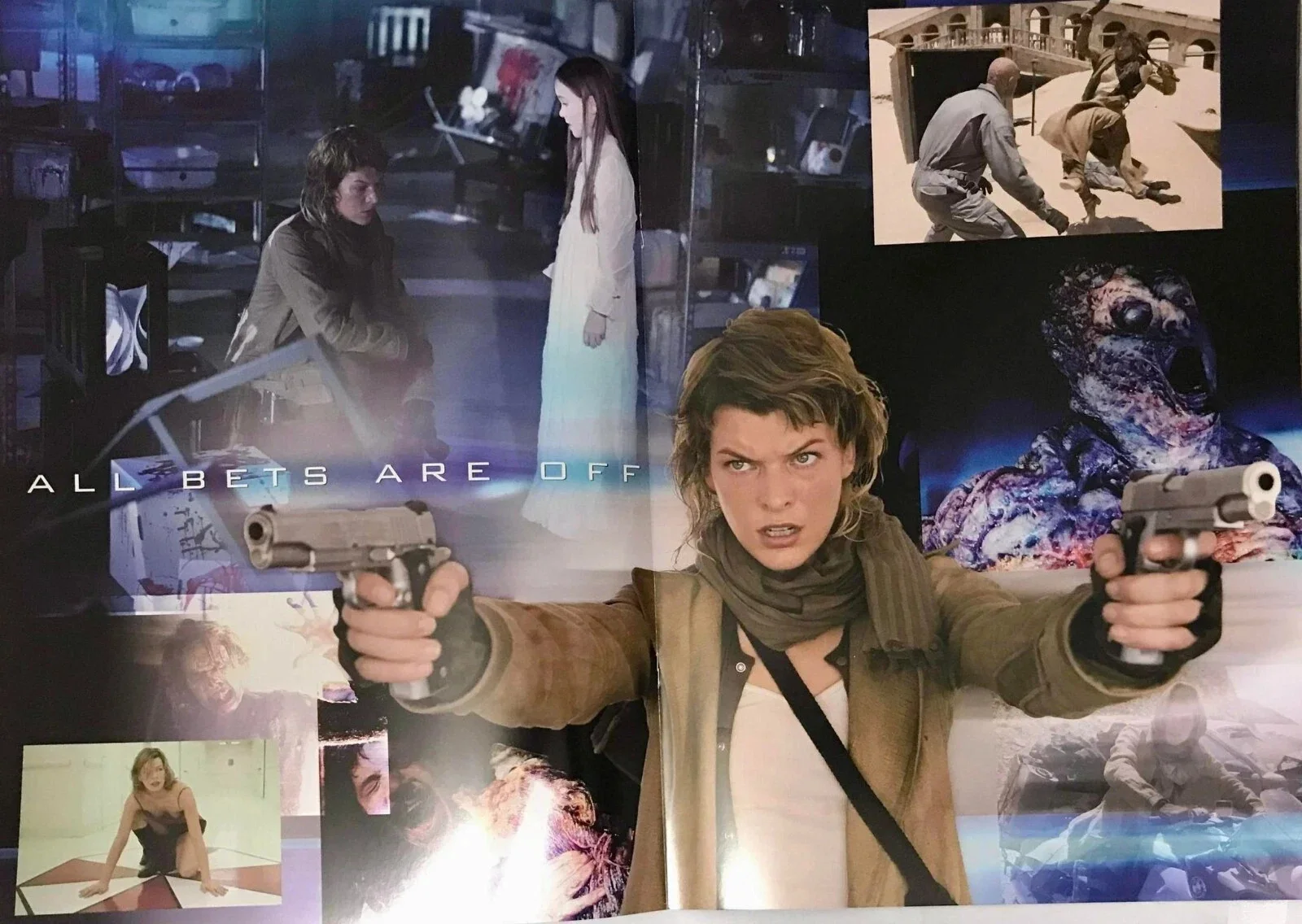 Biohazard III: Resident Evil: Extinction Japanese Movie Brochure, изображение 2