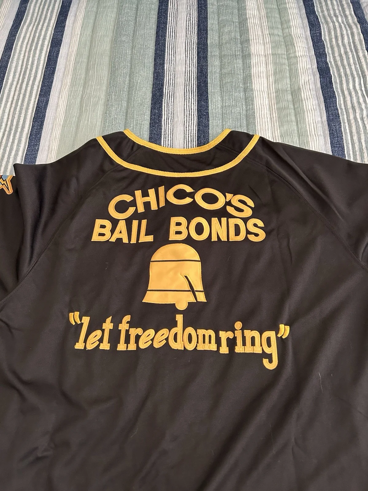 BILLY BOB THORNTON SIGNED BAD NEWS BEARS JERSEY!, image 3