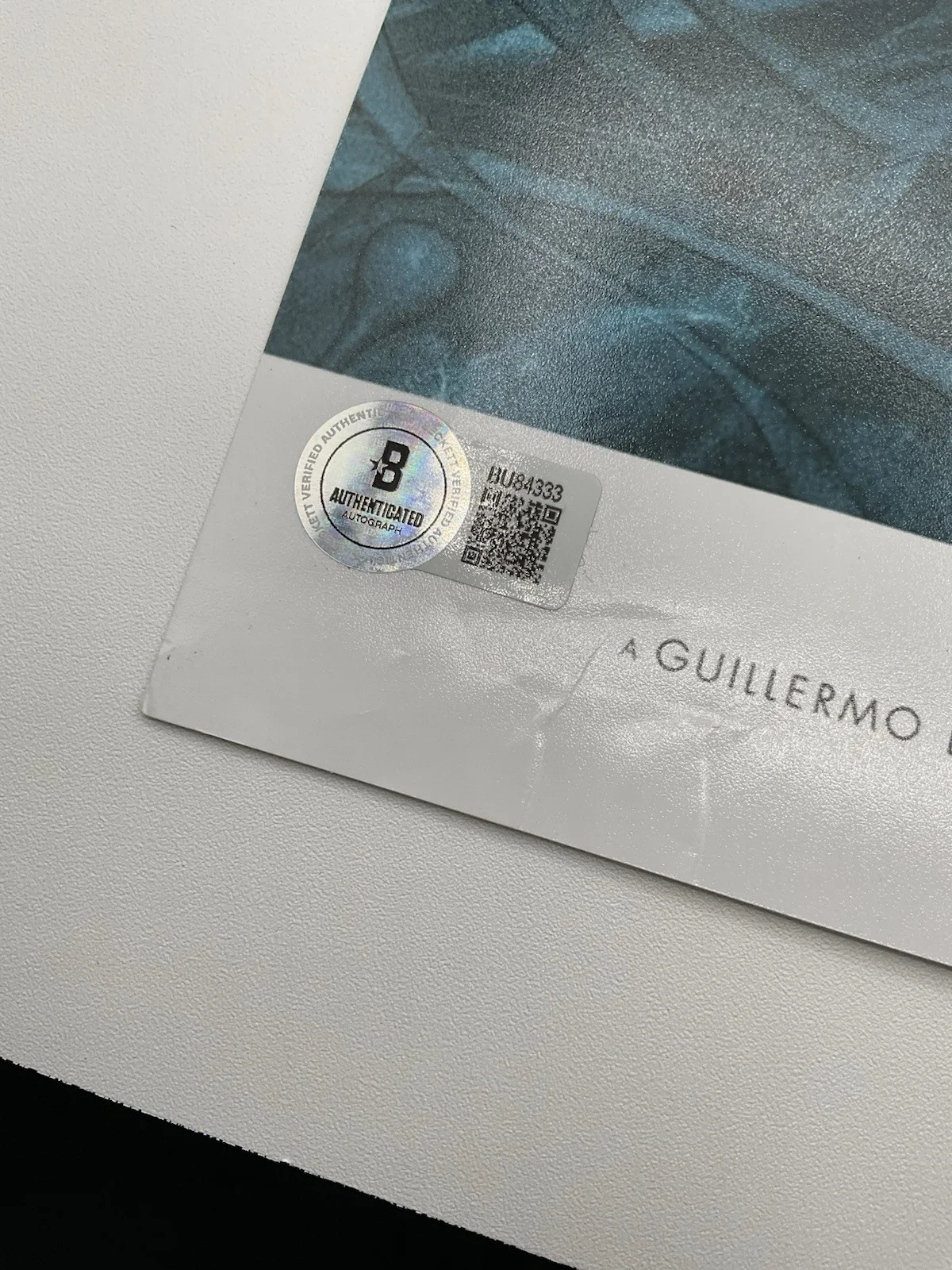 Guillermo del Toro — Guillermo del Toro signed 12x18 BAS Shape of Water signed 12x18 del Toro photo, изображение 4
