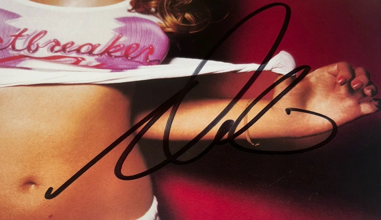 Mariah Carey Signed Vinyl Album Heartbreaker, image 2