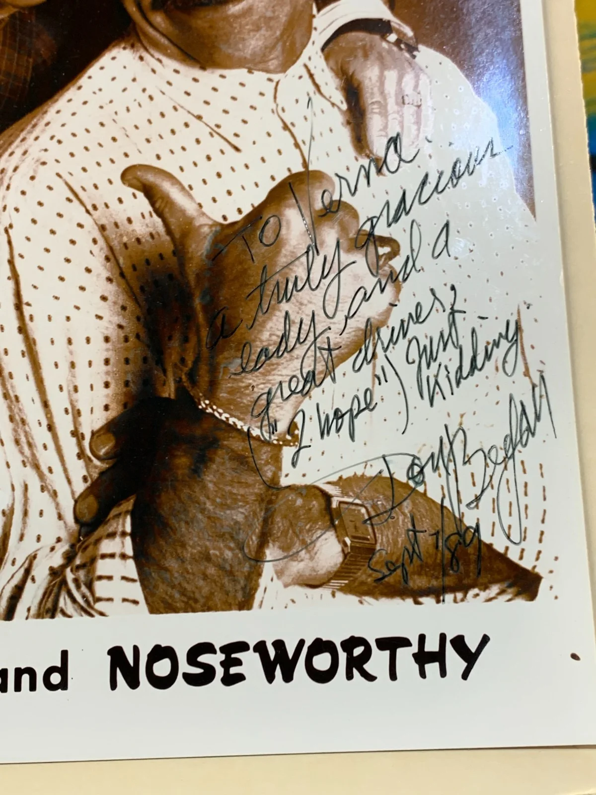 Vintage Canada Don Bryan Noseworthy Puppet Signed Autograph Photo, image 3