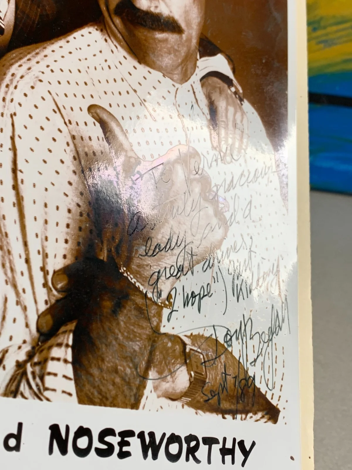 Vintage Canada Don Bryan Noseworthy Puppet Signed Autograph Photo, image 5