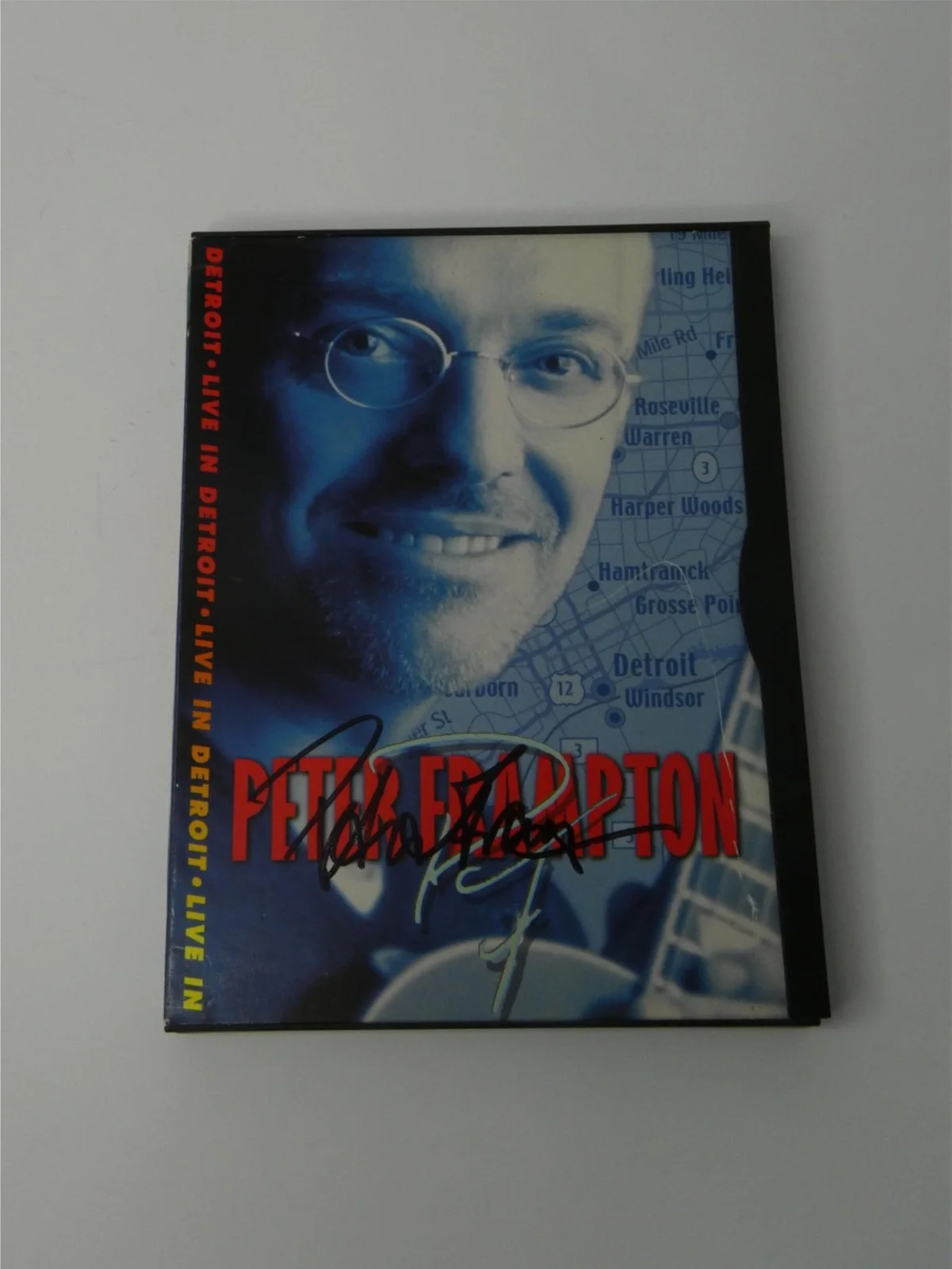 Peter Frampton Signed DVD Cover Live In Detroit Autographed JSA COA, image 5