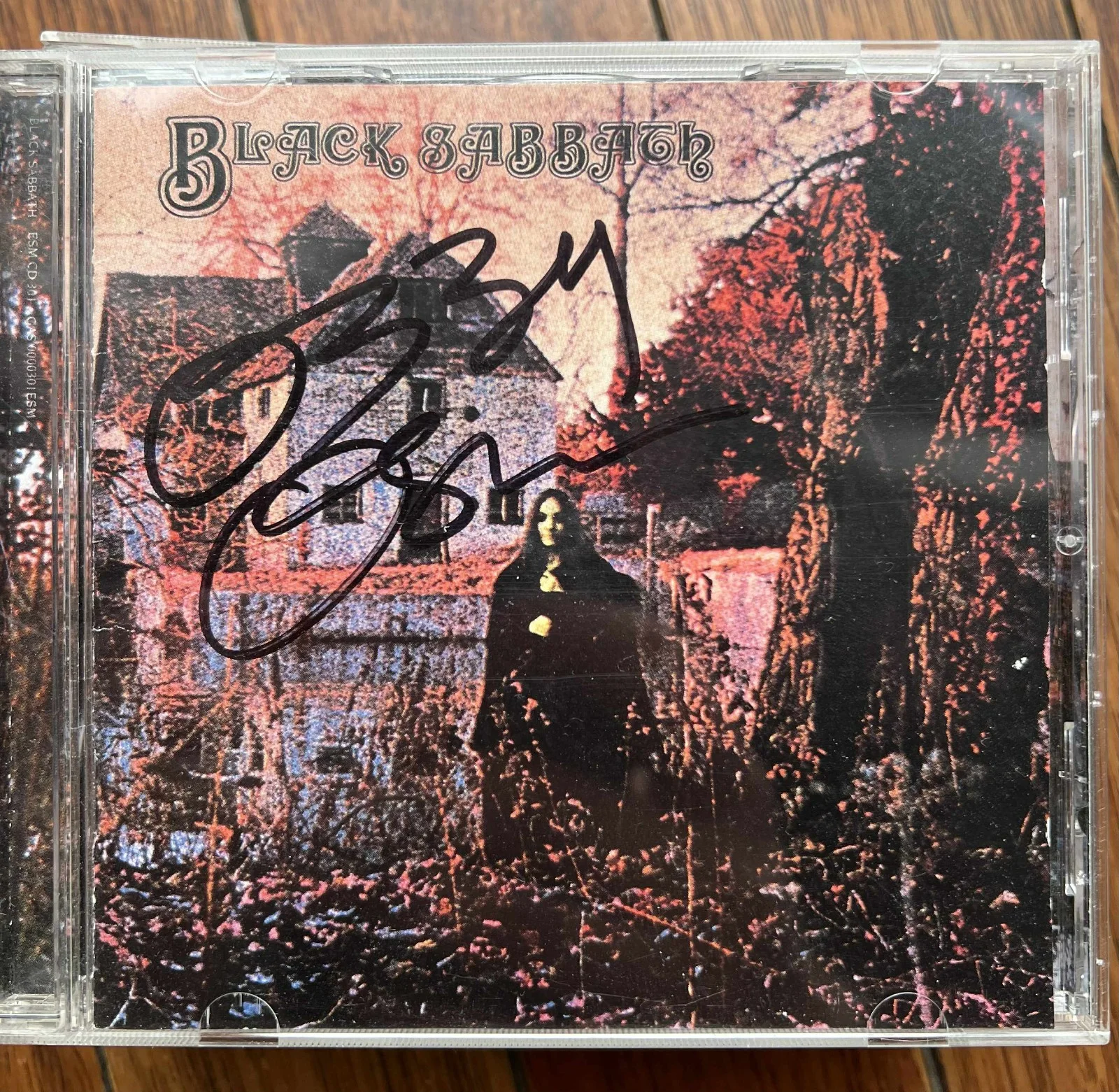 Black Sabbath Ozzy Osbourne Signed Autographed Album Record CD w/COA, image 4