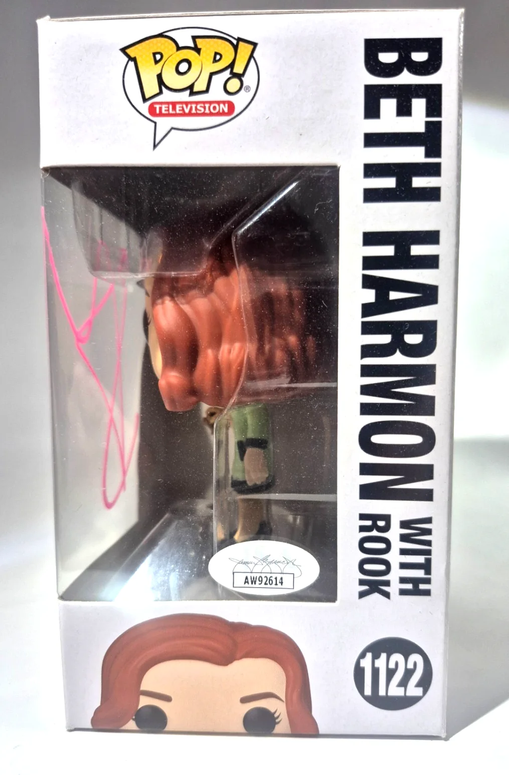 Anya Taylor-Joy — ANYA TAYLOR-JOY SIGNED AUTOGRAPH QUEEN'S GAMBIT BETH HARMON FUNKO POP JSA COA 2, изображение 3
