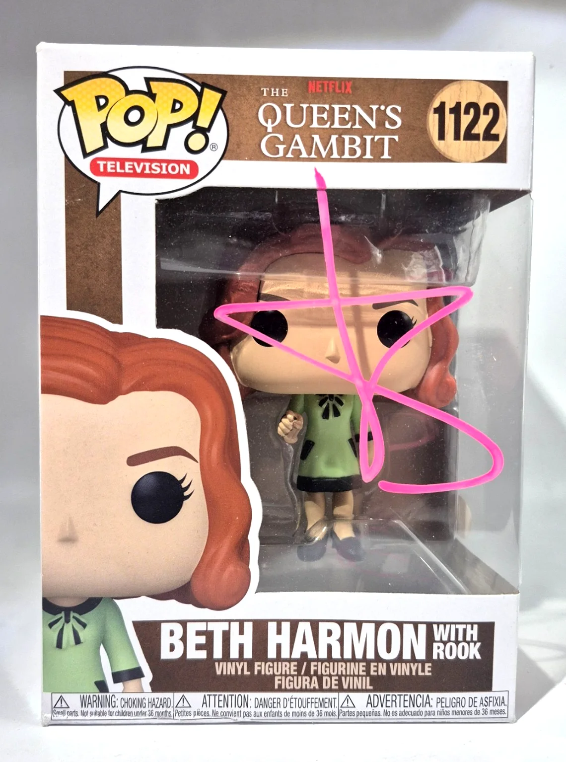 Anya Taylor-Joy — ANYA TAYLOR-JOY SIGNED AUTOGRAPH QUEEN'S GAMBIT BETH HARMON FUNKO POP JSA COA