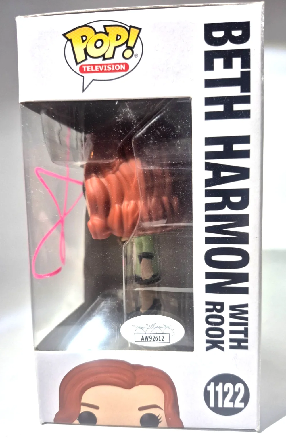 Anya Taylor-Joy — ANYA TAYLOR-JOY SIGNED AUTOGRAPH QUEEN'S GAMBIT BETH HARMON FUNKO POP JSA COA, изображение 4