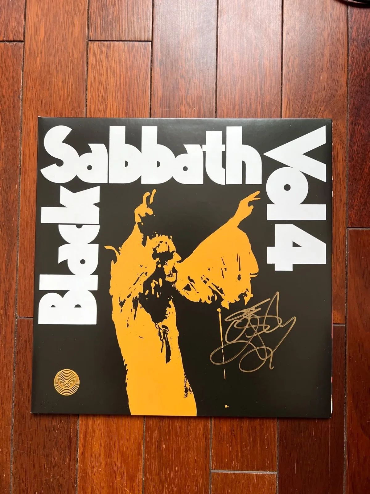 Black Sabbath Ozzy Osbourne Vol 4 Signed Autographed Album Vinyl Record LP w/COA, image 4