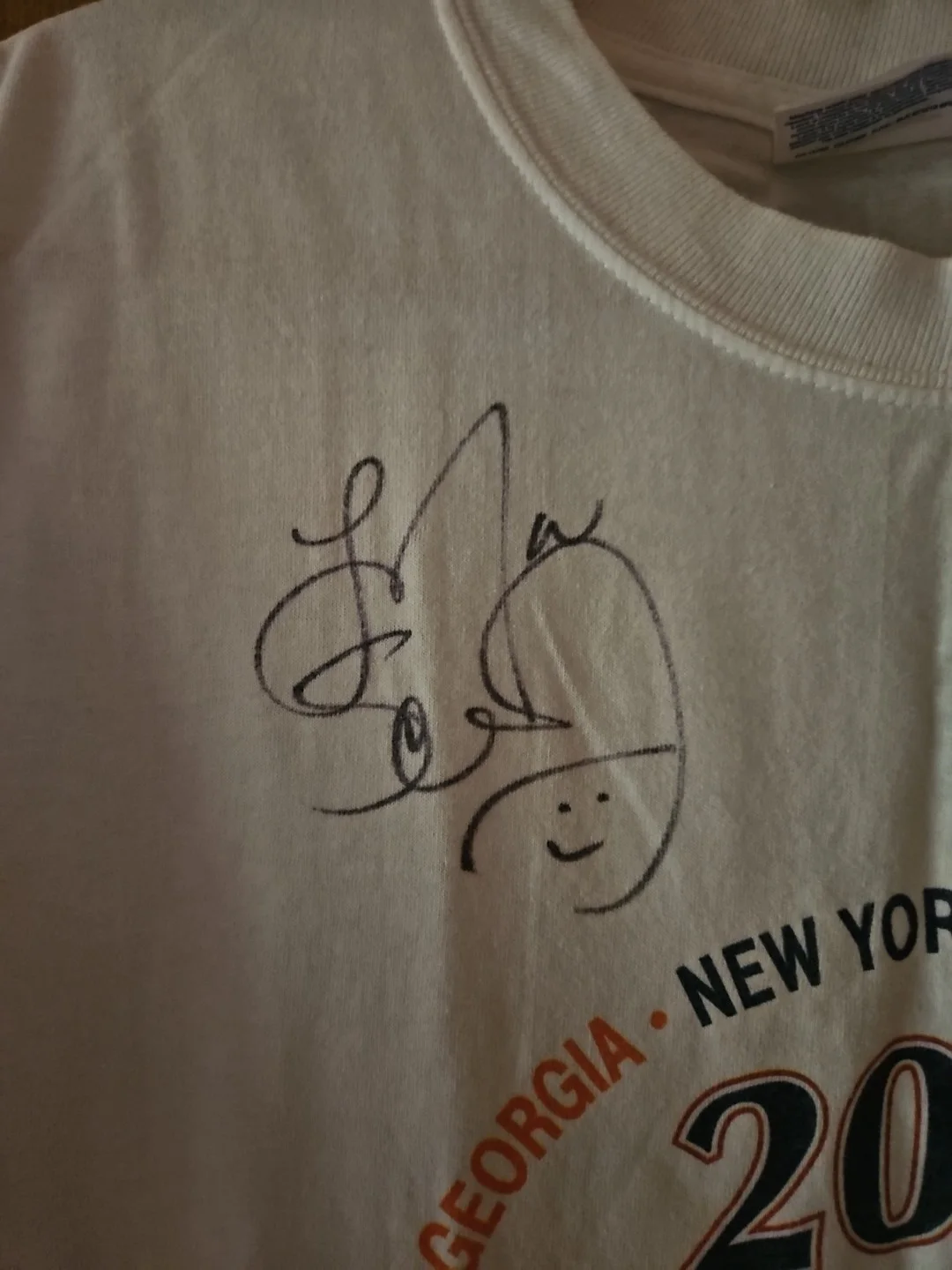 scooter lee — 2004 D4d Event Tshirt Signed By Scooter Lee, image 2