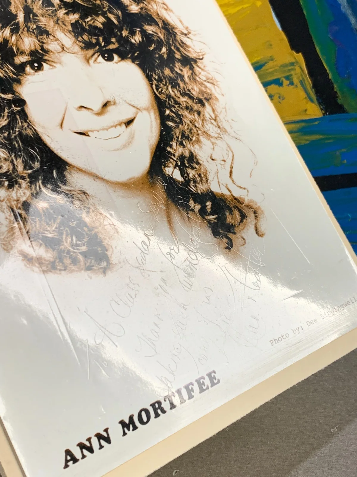 Ann Mortifee Autograph on a Photograph - Folk Music, изображение 3