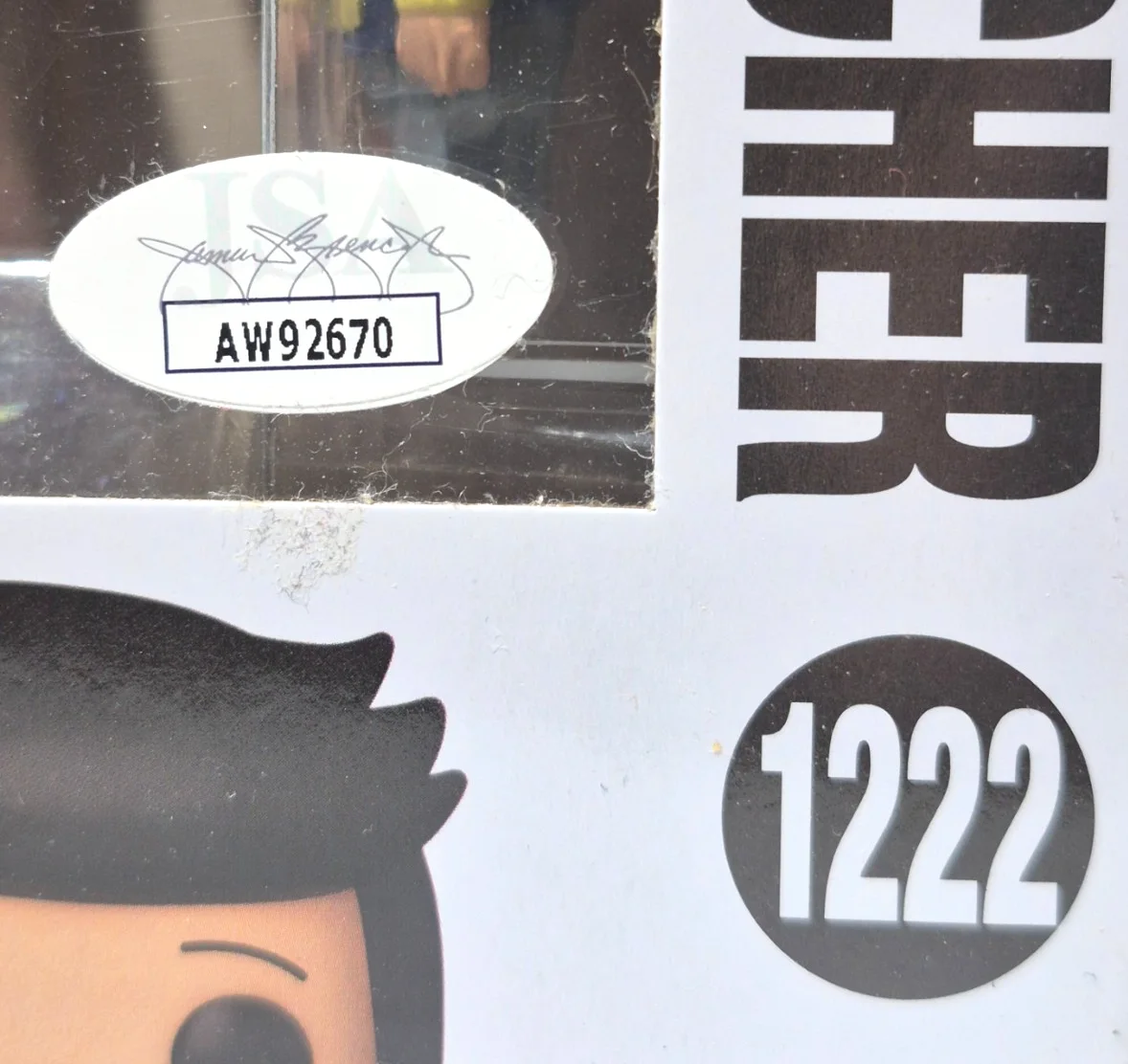 Jon Benjamin — H. JON BENJAMIN SIGNED AUTOGRAPHED FUNKO POP YOUNG BOB BELCHER 1222 RARE JSA COA, изображение 4