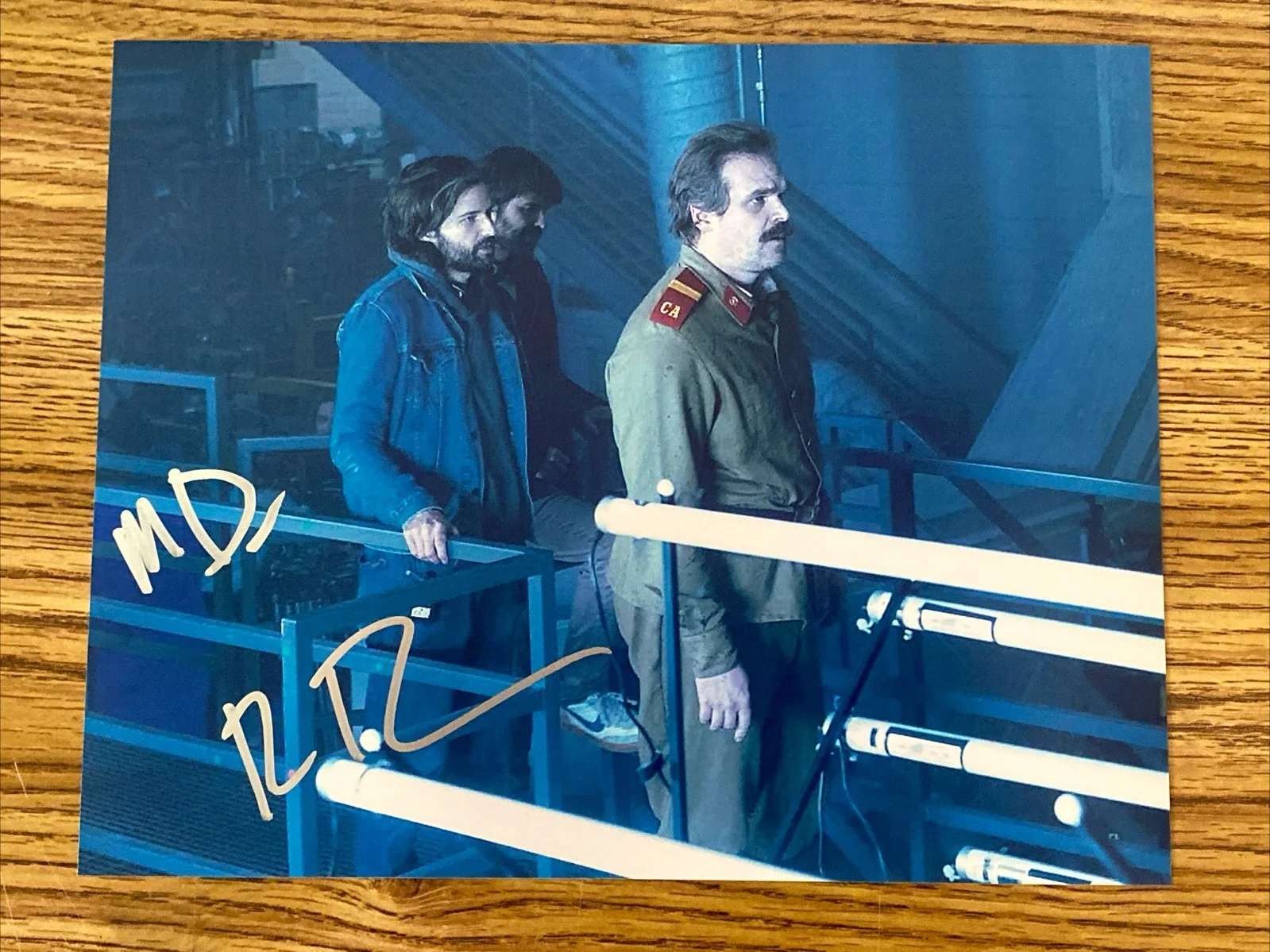 Matt & Ross Duffer — Matt & Ross Duffer Autographed 8x10 Photo Stranger Things Creators