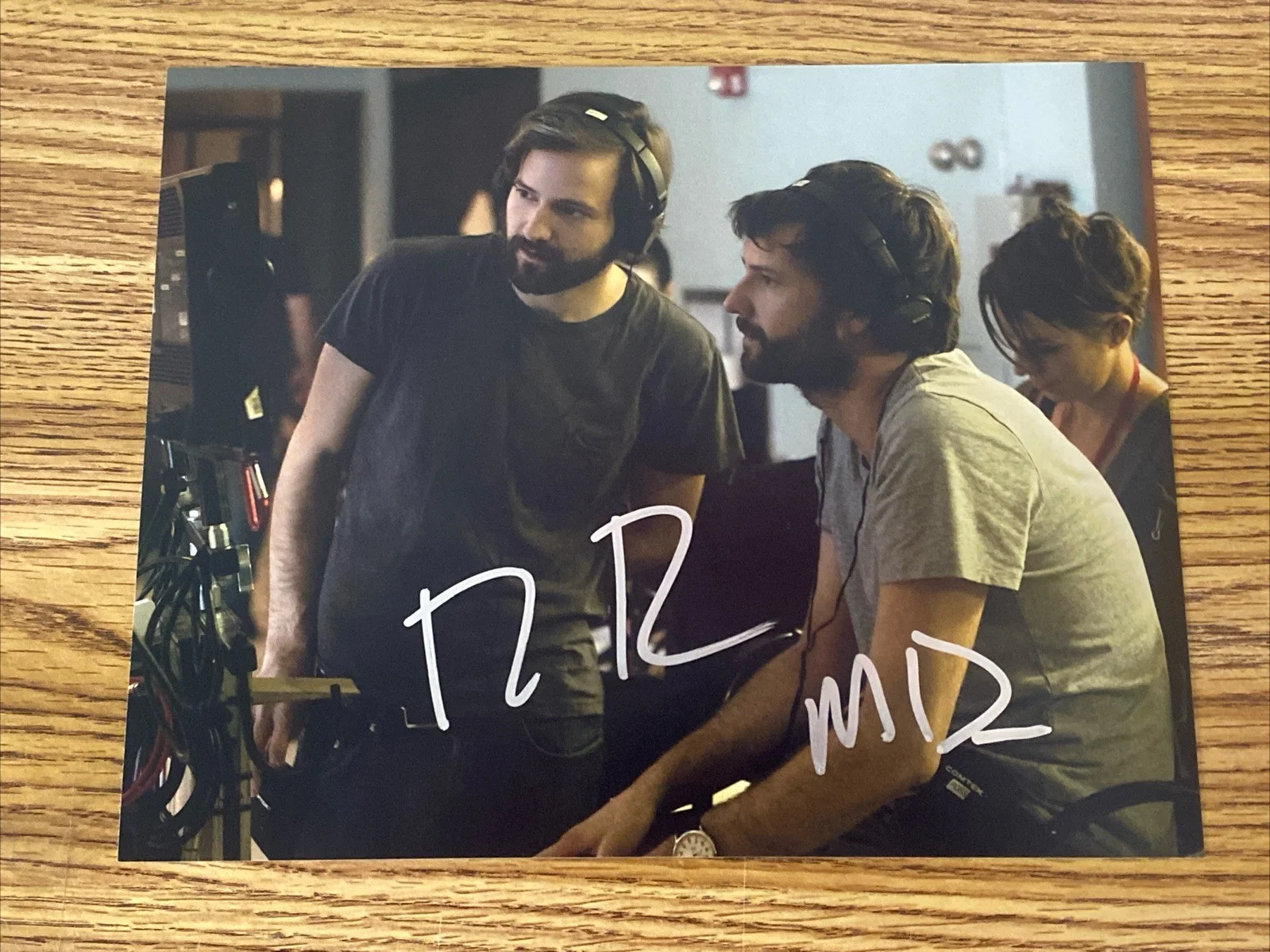 Matt & Ross Duffer — Matt & Ross Duffer Autographed 8x10 Photo Stranger Things Creators