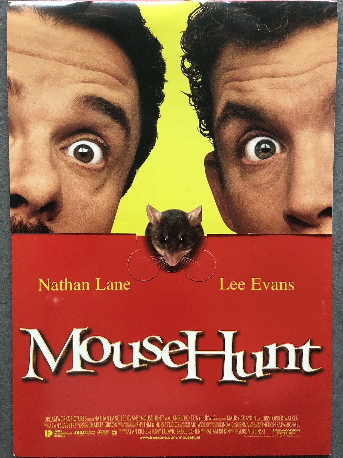 Mouse hunt - Film Press/Cinema Pack - Lee Evans & Nathan Lane Movie Collectable, изображение 2
