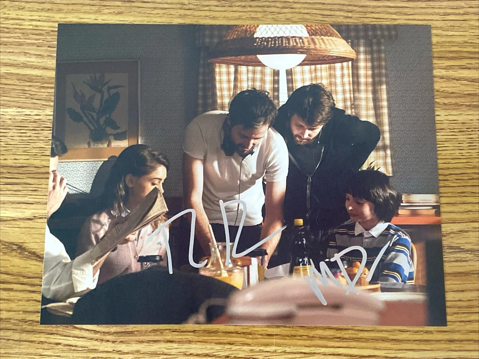 Matt & Ross Duffer — Matt & Ross Duffer Autographed 8x10 Photo Stranger Things Creators