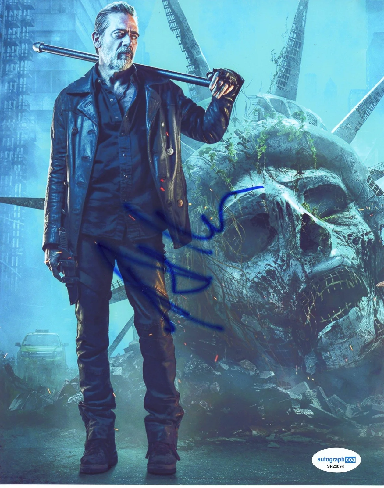 Jeffrey Dean Morgan — Jeffrey Dean Morgan "The Walking Dead: Dead City" AUTOGRAPH Signed 8x10 Photo