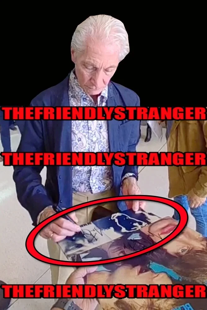 CHALIE WATTS — Charlie Watts signed ROLLING STONES "EMOTIONAL RESCUE" Vinyl Album EXT PROOF JSA, image 4