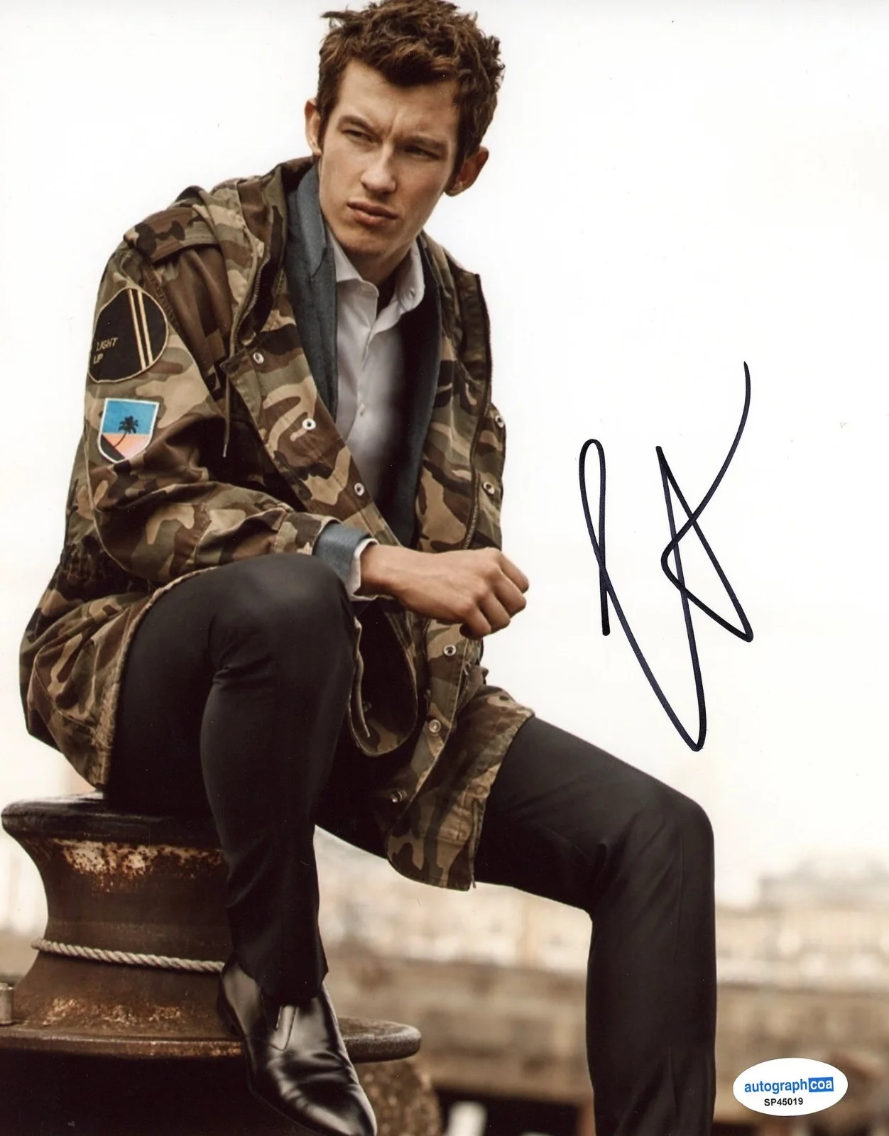 Callum Turner — Callum Turner signed Autographed 8x10 Photo c EXACT PROOF Hot Sexy ACOA COA, image 4
