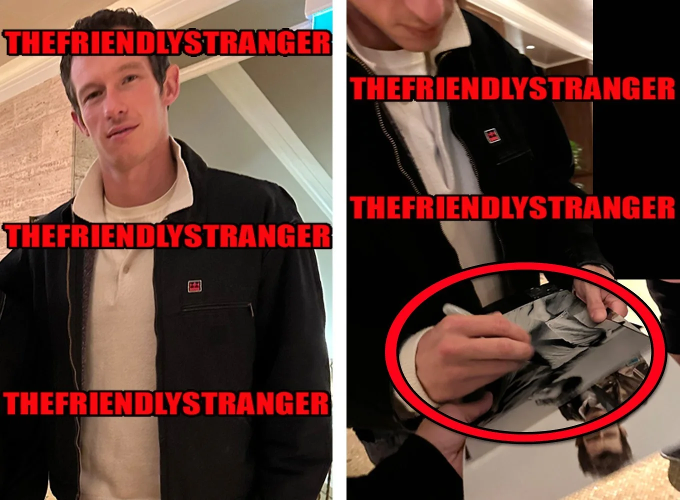 Callum Turner — Callum Turner signed 8x10 Photo EXACT PROOF a JAMES BOND Hot Sexy ACOA COA, изображение 3