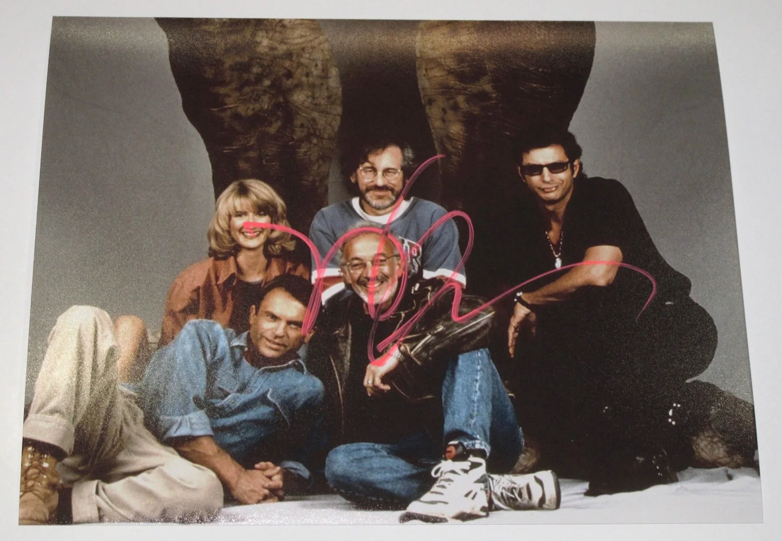 Jeff Goldblum — Jeff Goldblum signed "JURASSIC PARK" 8x10 Photo c EXACT PROOF Dr Ian Malcolm COA, image 3