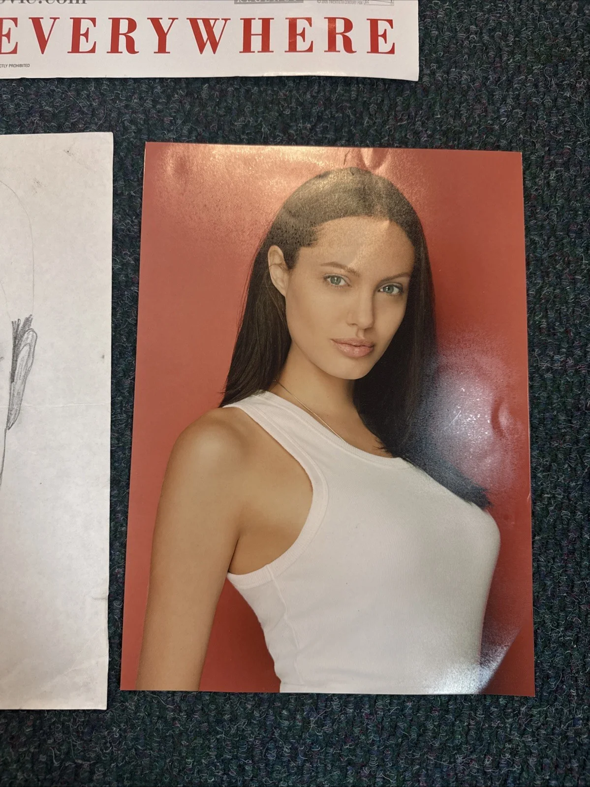 Brad Pitt Angelina Jolie Mr & Mrs smith poster / Glossy Photo Bundle Memorabilia, image 5