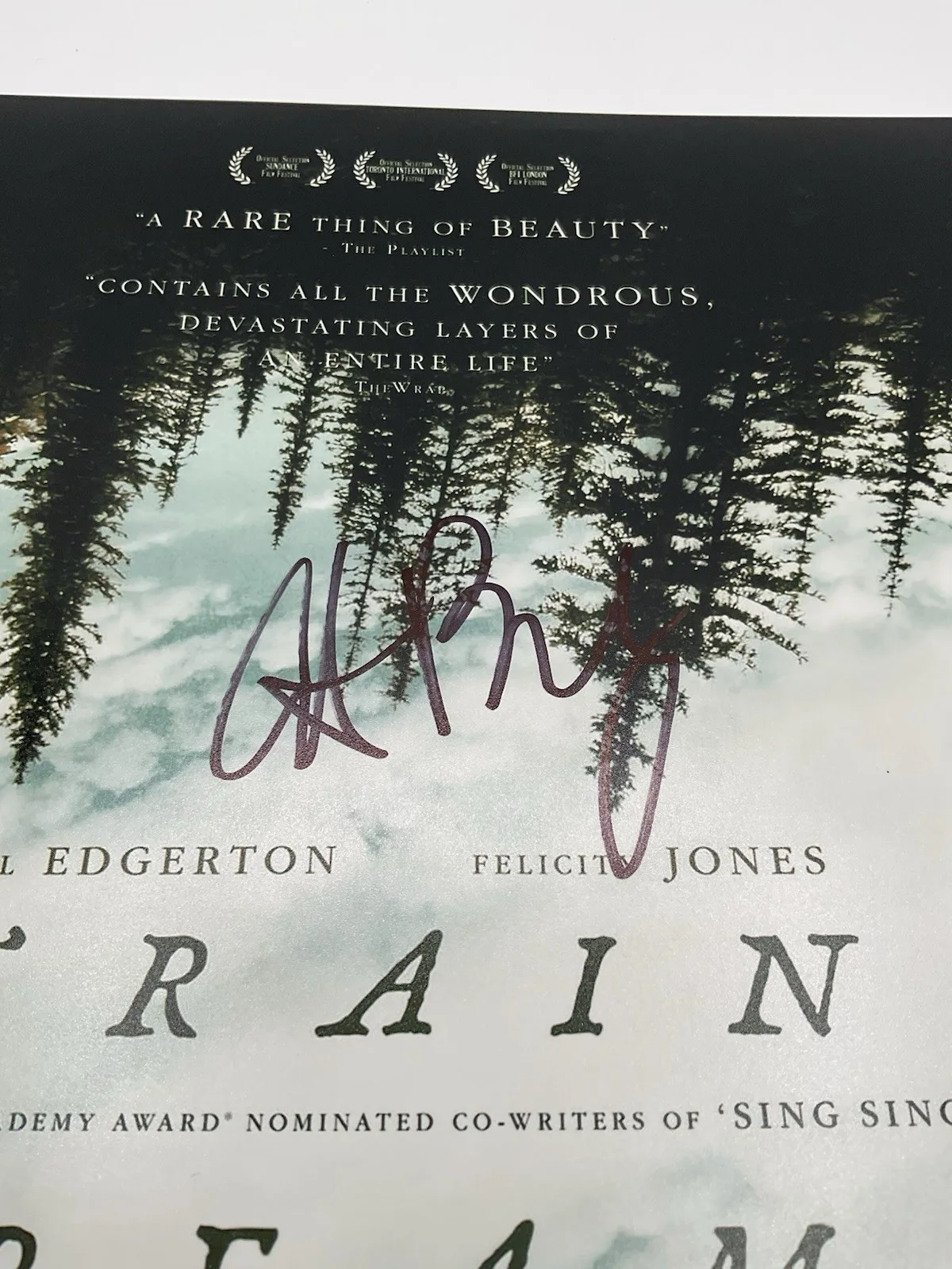 Joel Edgerton — Train Dreams signed 12x18 Joel Edgerton signed photo Clint Bentley signed BAS, image 2